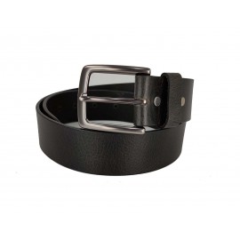 LC1202 38mm Width Black Unisex Leather Belt