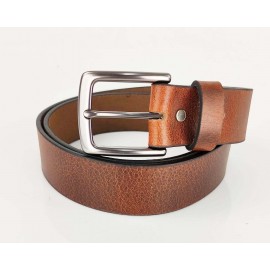 LC1203 38mm Width Tan Unisex Leather Belt